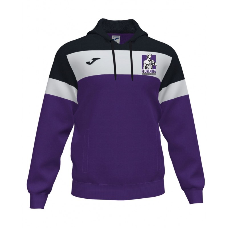 Felpa cappuccio no zip